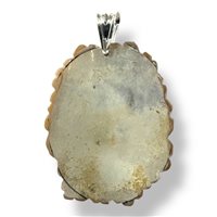 Pendant Mandile 1922 Woman Cammei  in Silver Conchiglia 2MCICM174 - 2MCICM174